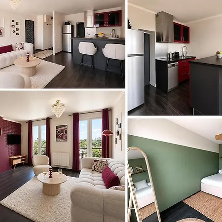 Appartamento Le Reflet Du Chateau - Proche Gare & L'isle-adam Parmain